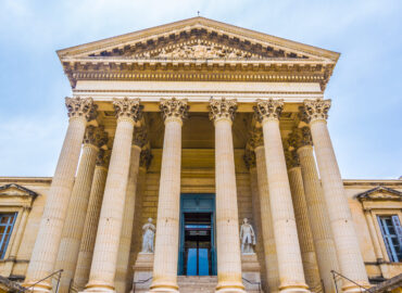 Courthouse in Montpellier, France Courthouse in Montpellier, France